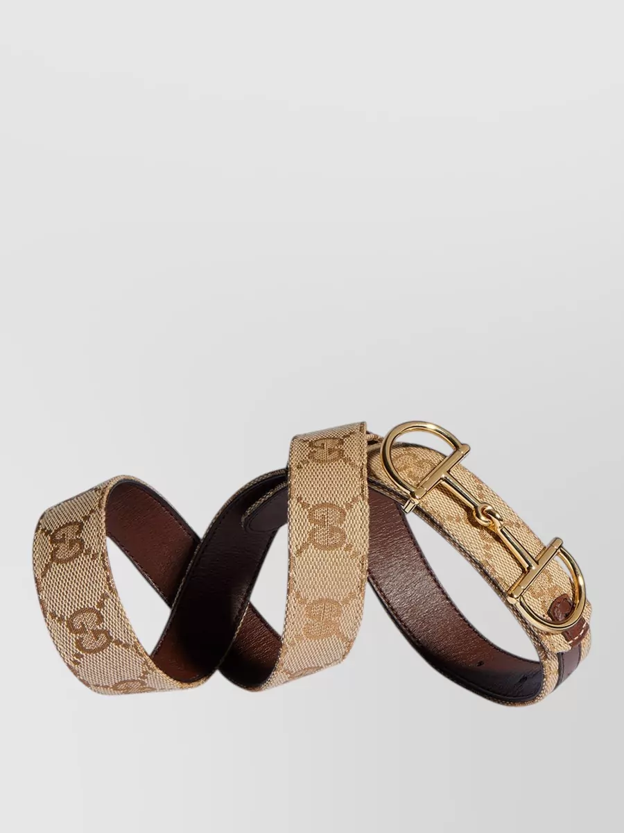 Gucci Leather Reversible Belt