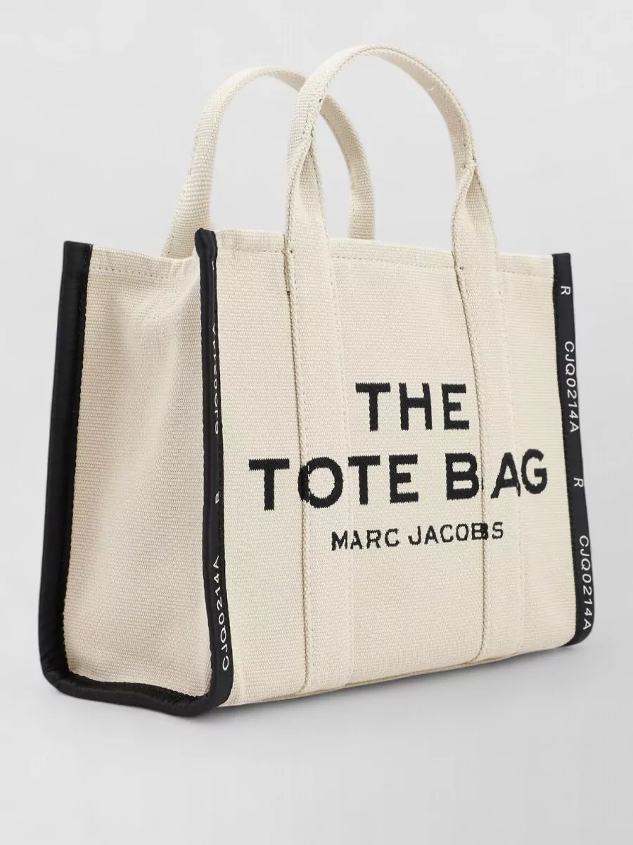 Marc Jacobs Medium Canvas Tote Bag Logo Strap