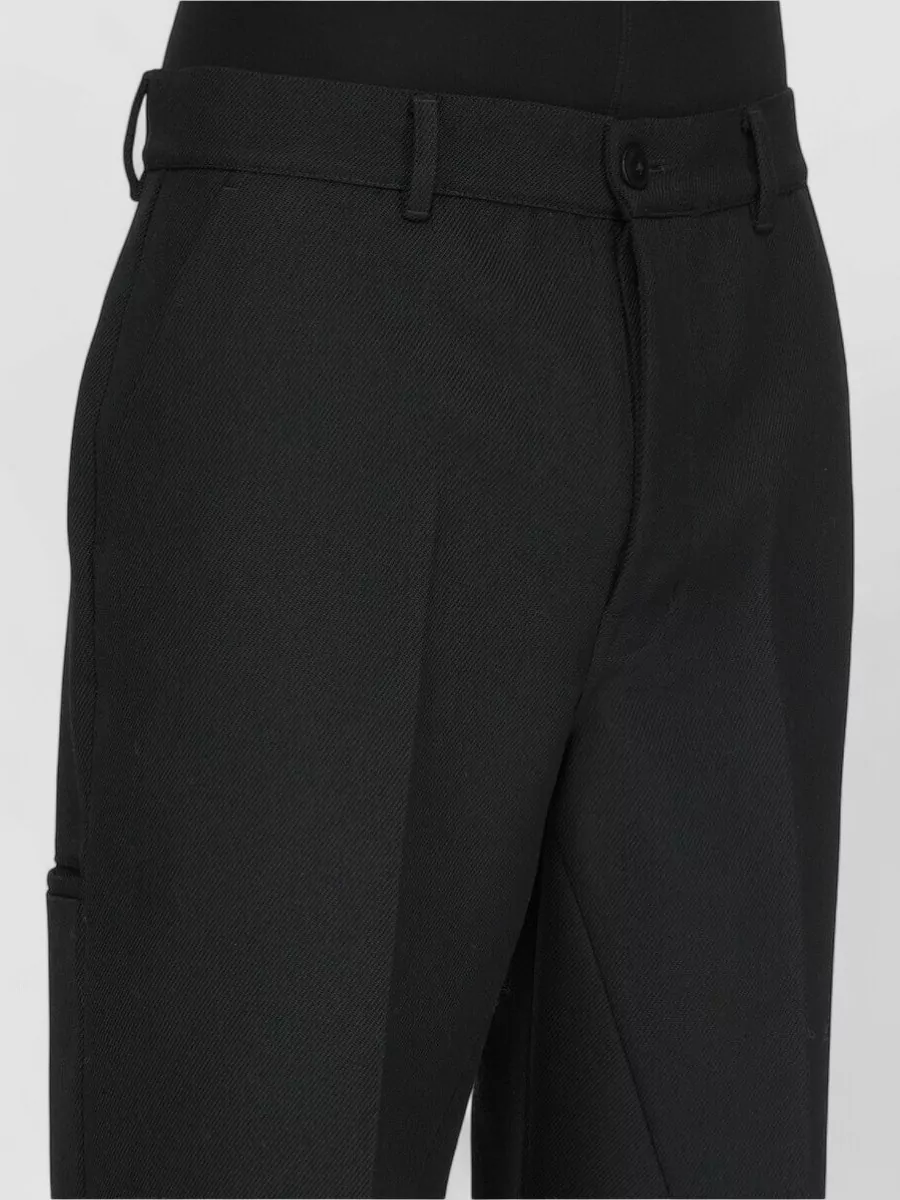 Rick Owens Virgin Wool Knee-Length Tailored Shorts
