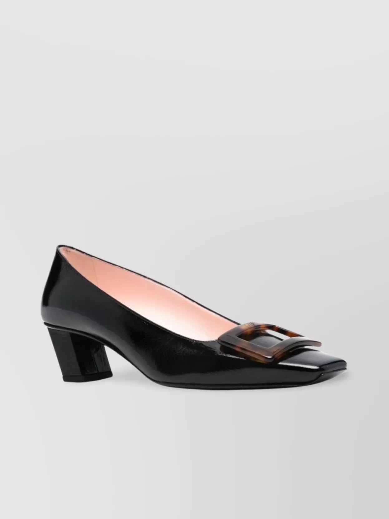 Roger Vivier Leather Pumps Square Buckle Detail