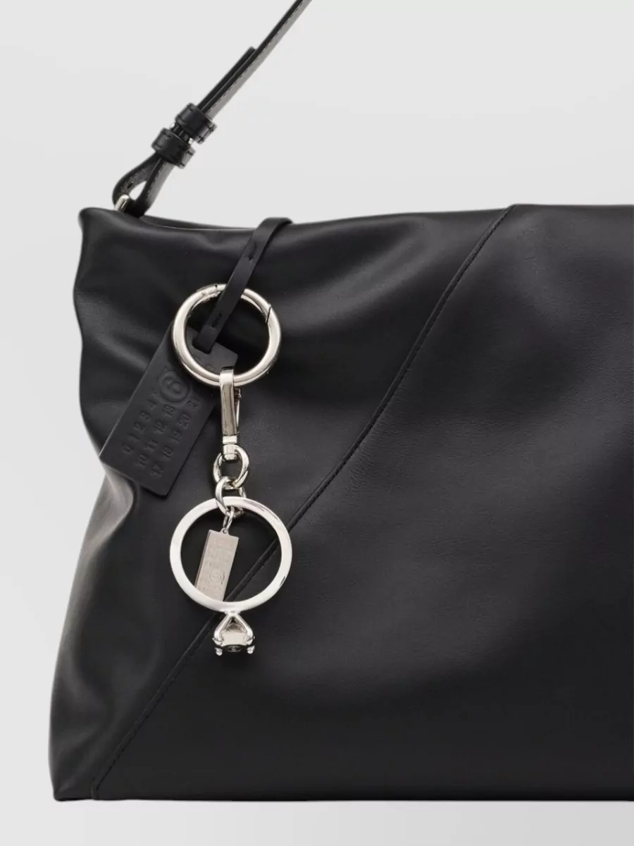 Mm6 Maison Margiela Brass Ring Charm Keyring