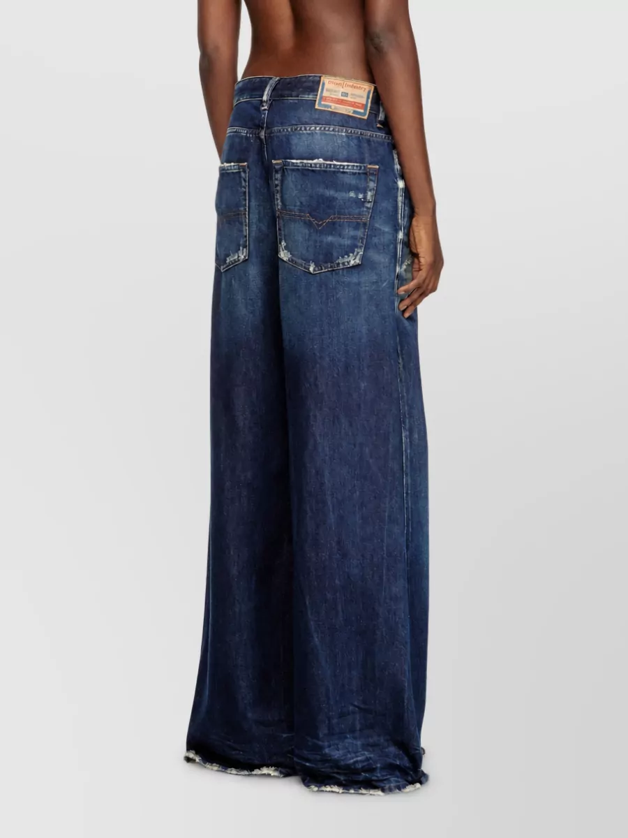 Diesel Denim Wide-Leg Trousers