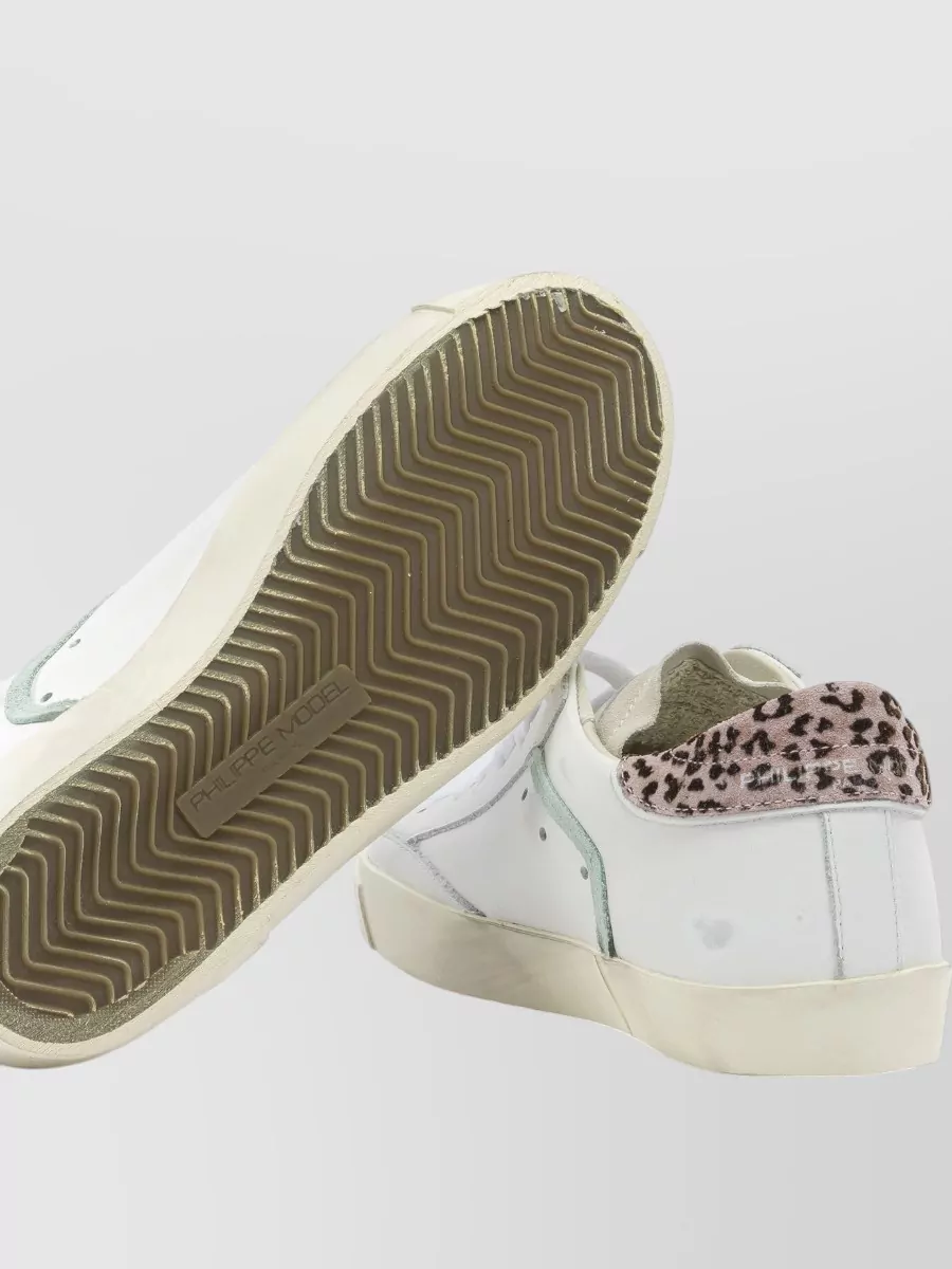 Philippe Model Sneakers Slip On Animal Print Detail