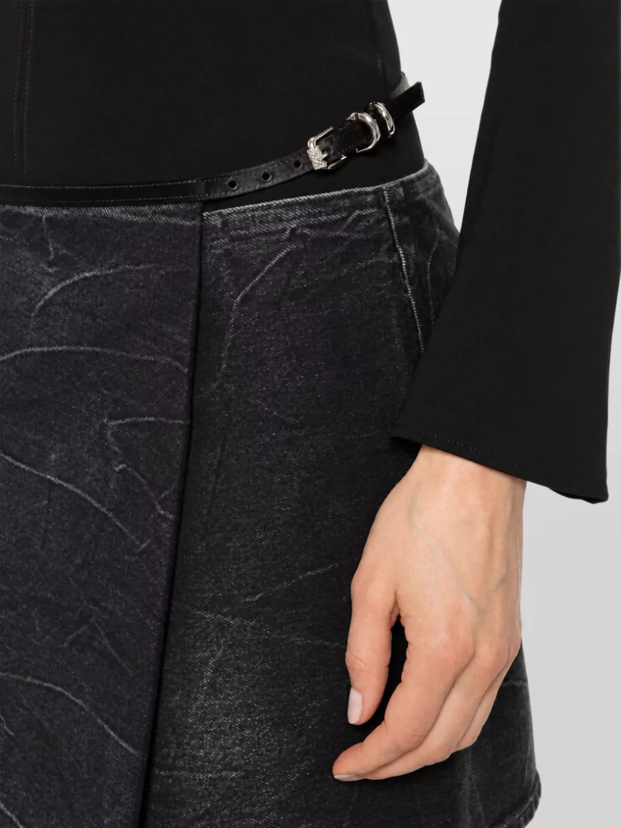 Givenchy Cotton Wrap Skirt