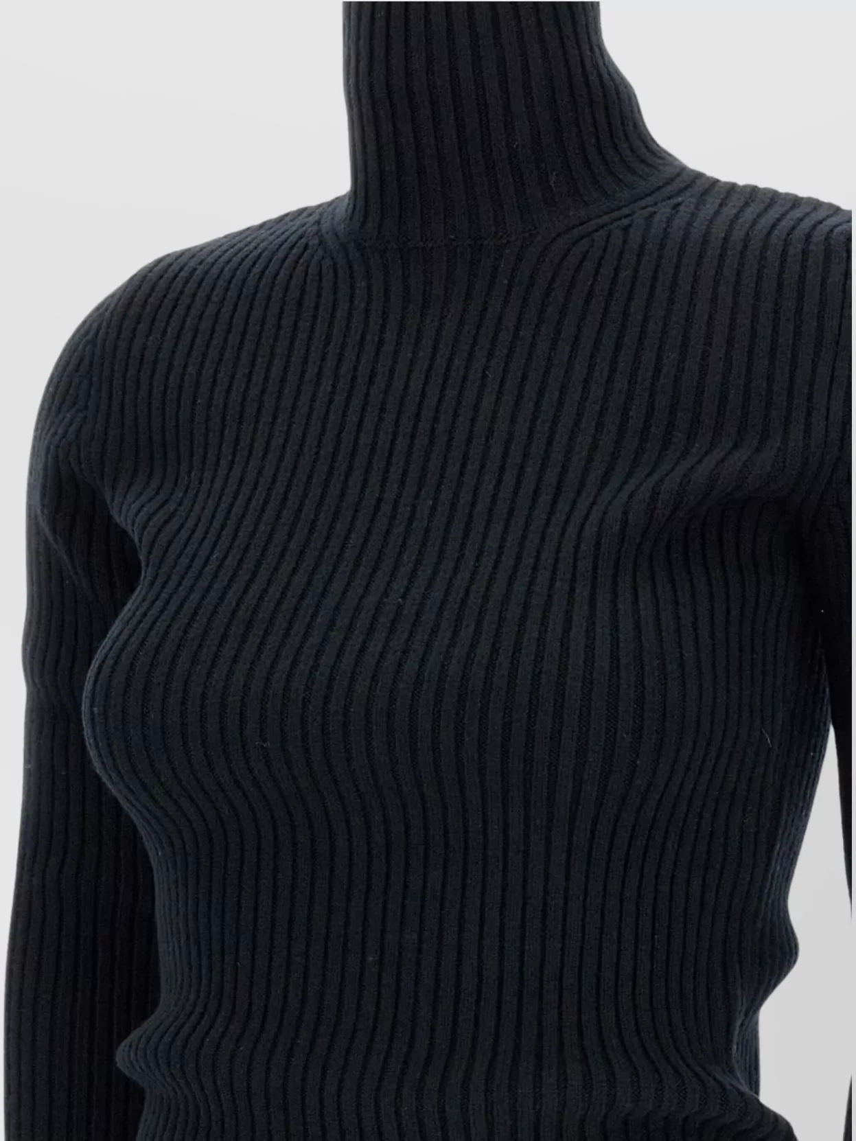 Max Mara High Neck Long Sleeve Knitwear Top