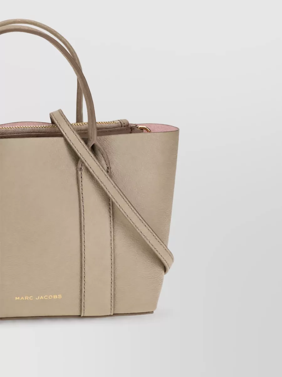 Marc Jacobs Small Calf Leather Tote Bag