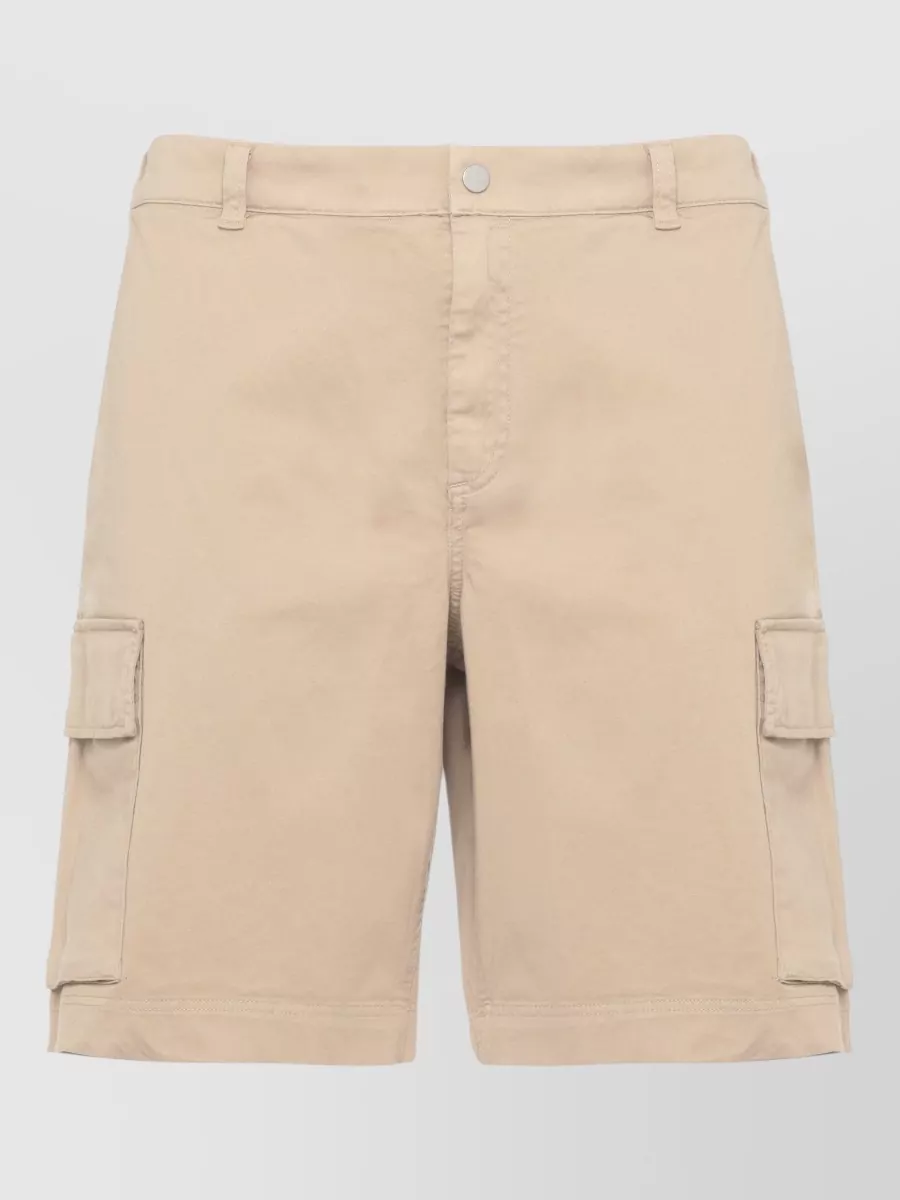 Woolrich cotton cargo bermuda shorts