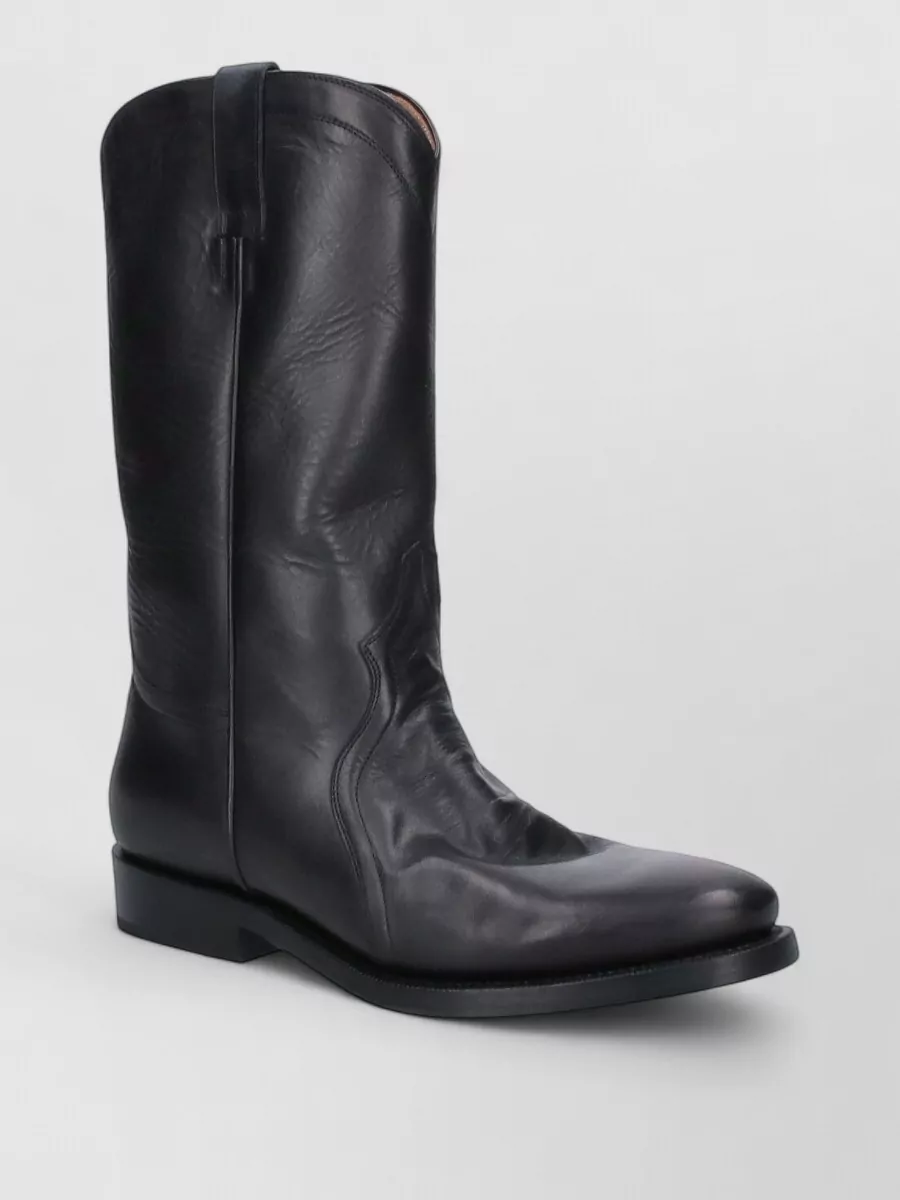Jil Sander Leather Ankle Boots