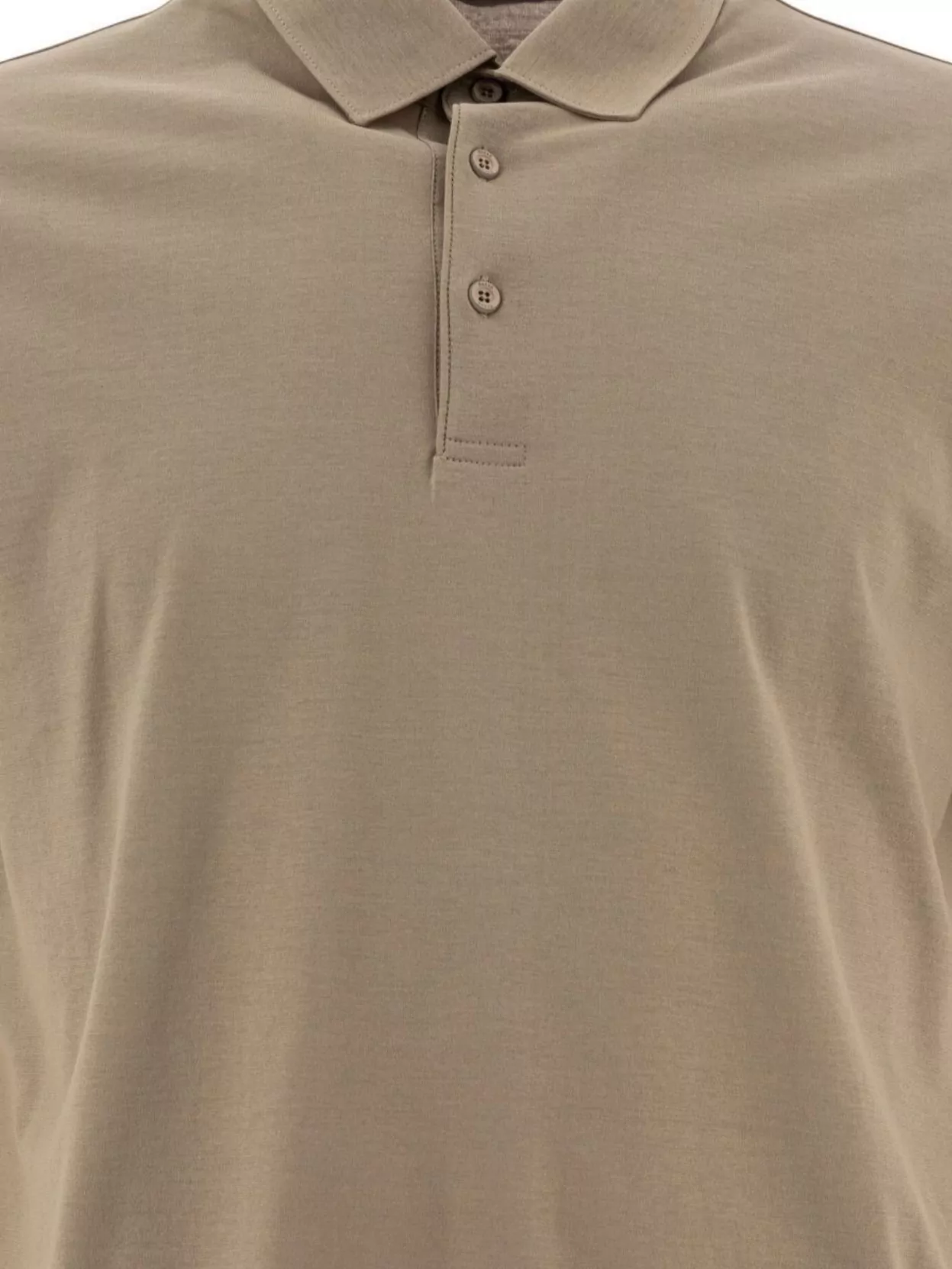 Herno Polo Shirts With Collared Short Sleeves In Brown
