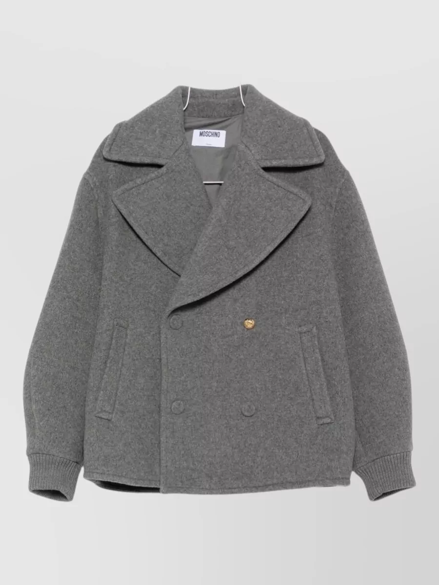 Moschino double breasted coat