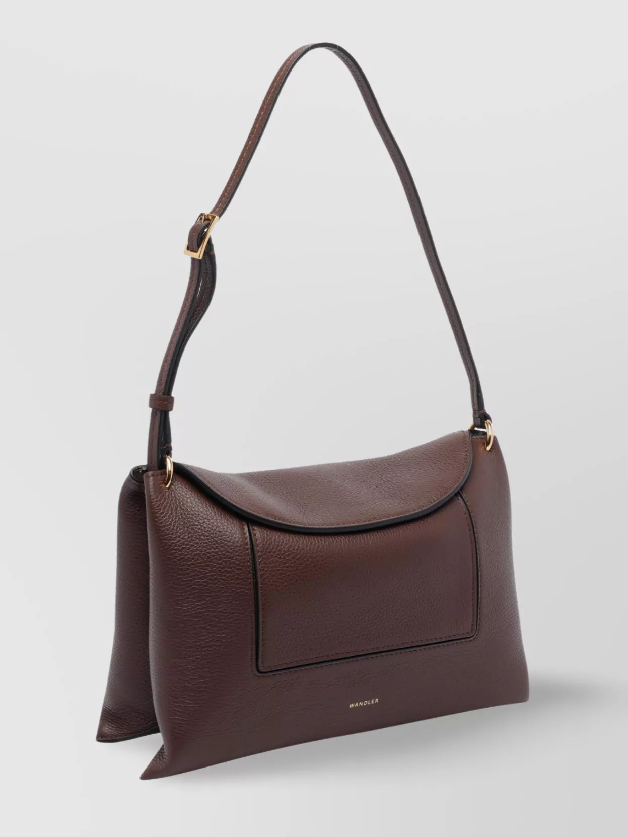 Wandler Slouch Bag With Adjustable Strap And Front Pocket