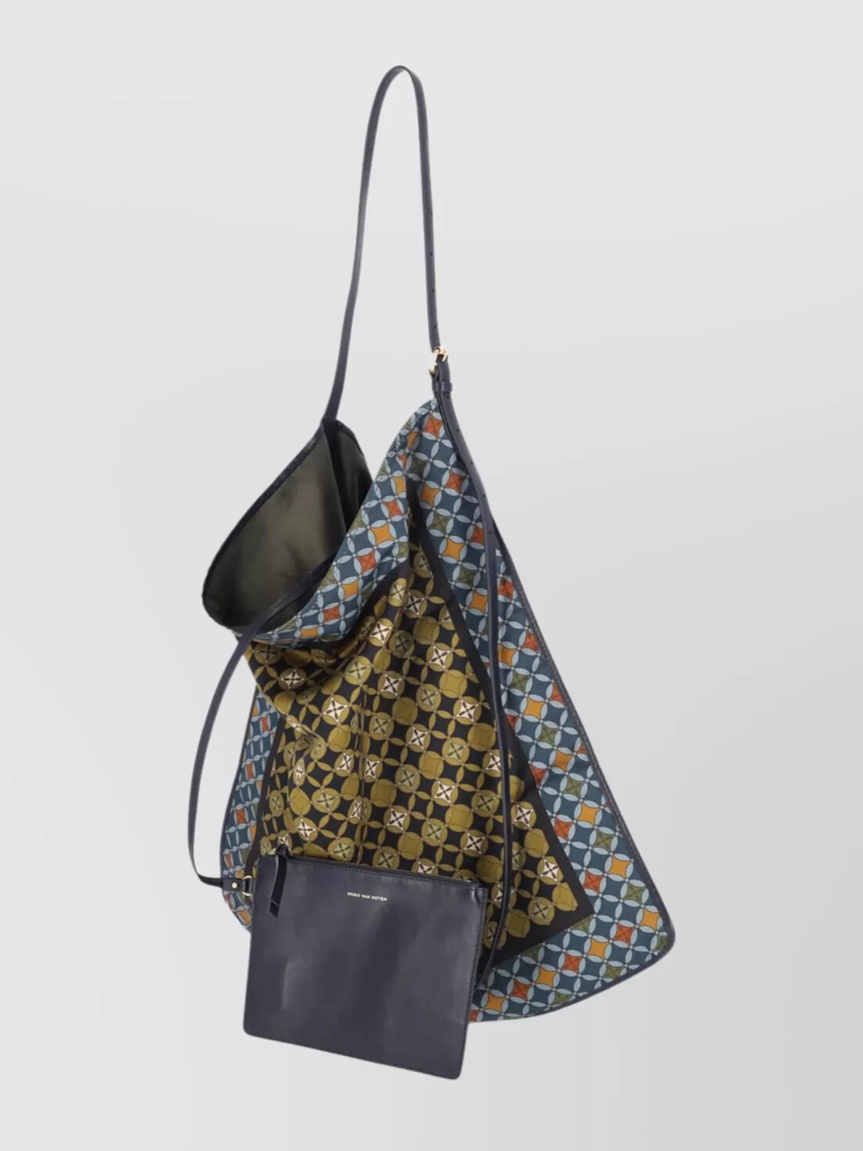 Dries Van Noten Modern Shoulder Bag Buckle Detail