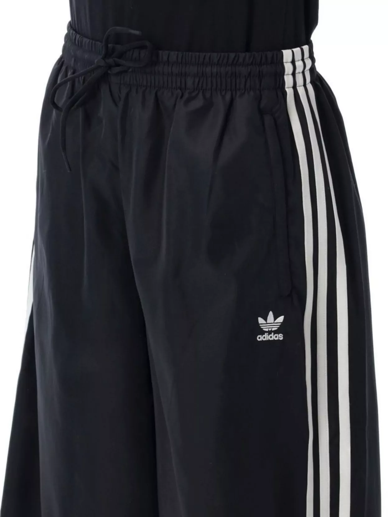Adidas Originals Oversized Trackpant With Elastic Waistband And Side Stripes