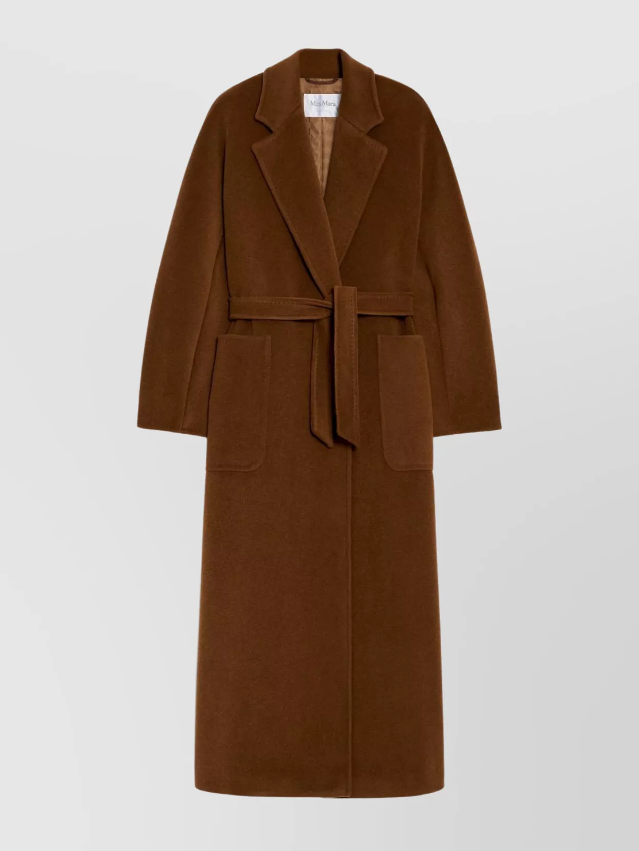 ブルゾン Max Mara Oversized Wool And Cashmere Coat With Lapel Collar 05bf55cbd9e421cf23774bec479027