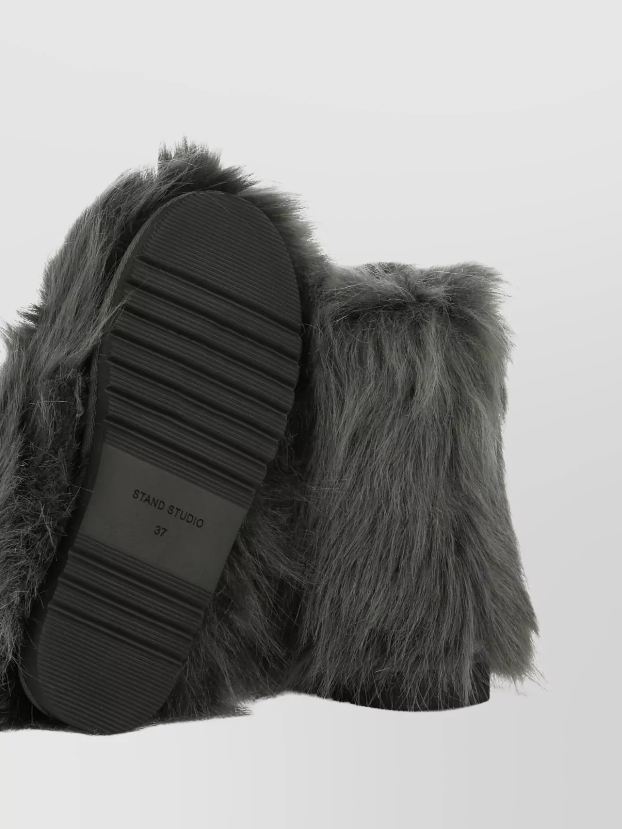 Stand Studio Medium Ankle Boots Faux Fur Exterior