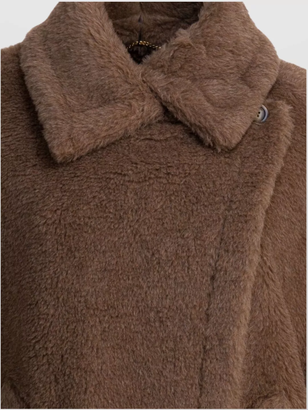 Max Mara Soft Alpaca Wool Cape Pockets