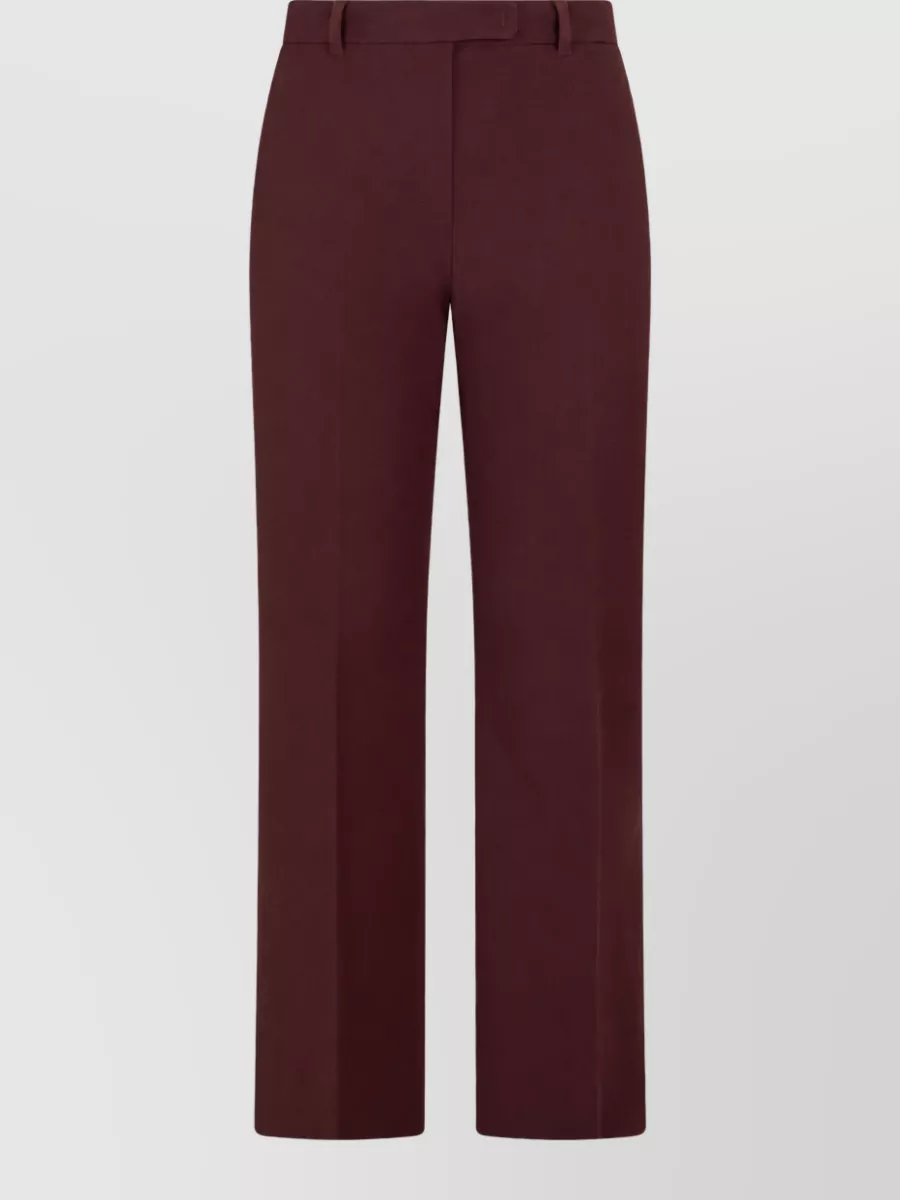 S Max Mara straight-leg suit trousers