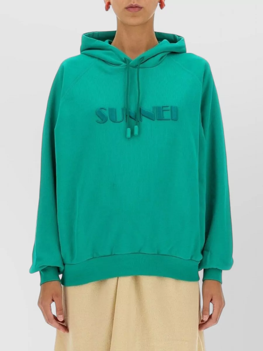 Sunnei Logo Hooded Sweatshirt