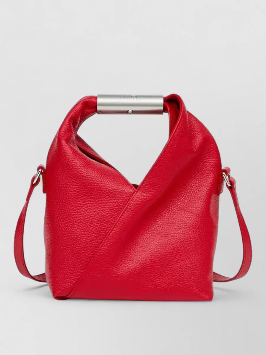 Mm6 Maison Margiela japanese small leather cross-body bag