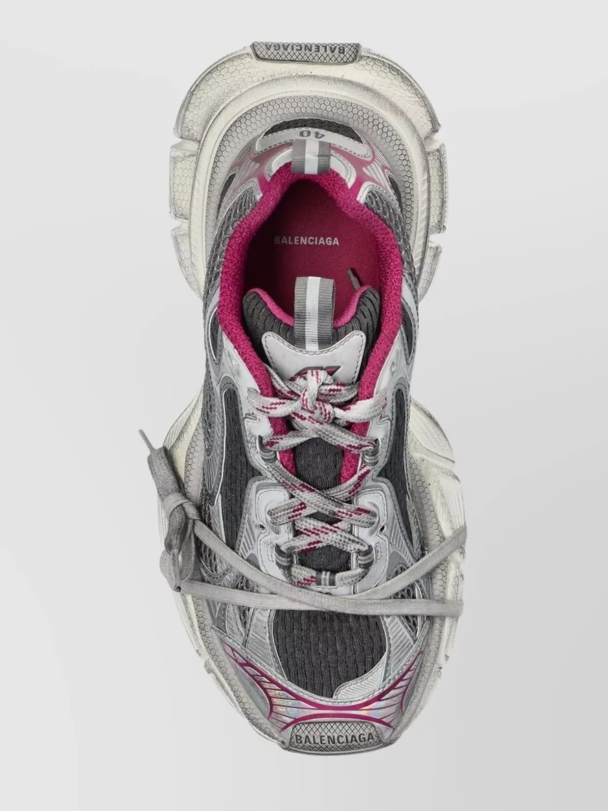 Balenciaga Mesh Low-Top Sneakers
