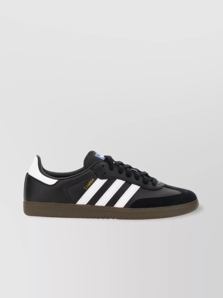 Adidas Originals Striped Low-Top Rubber Sole Sneaker