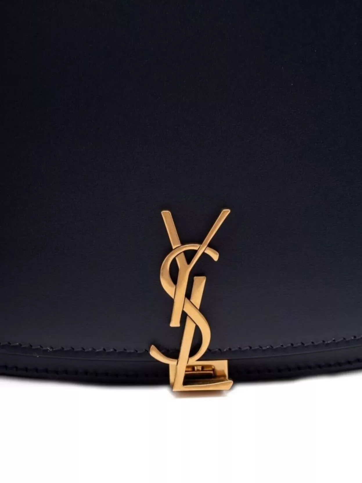 Saint Laurent Box Leather Cross-Body Bag Detachable Strap