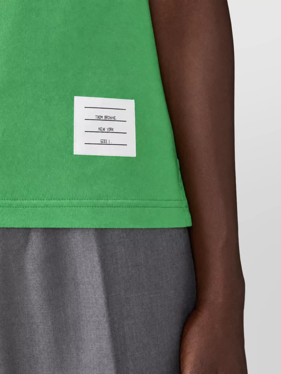 Thom Browne Cotton Short-Sleeve T-Shirt