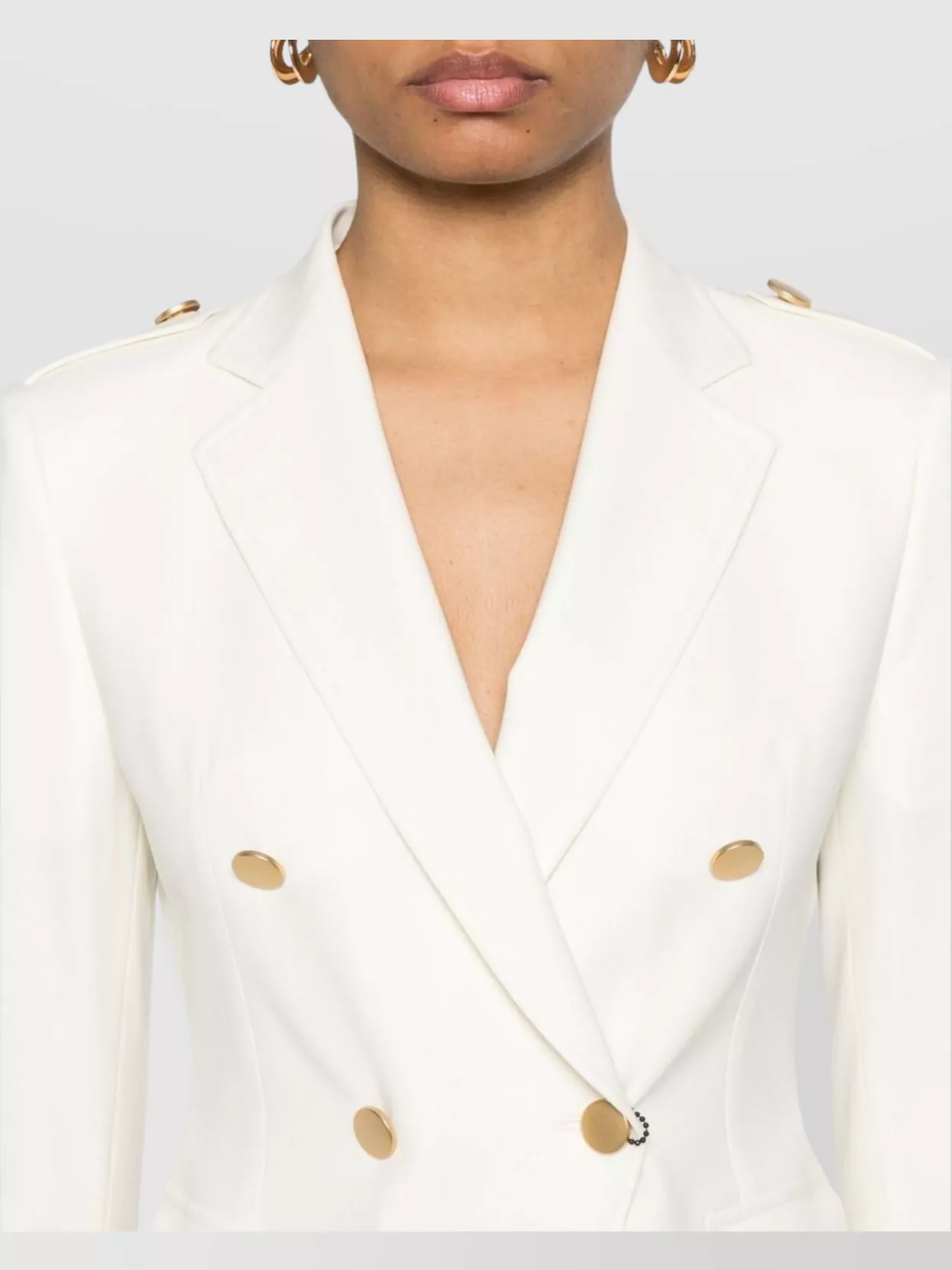 Tagliatore Double-Breasted Wool Jacket Rear Vent