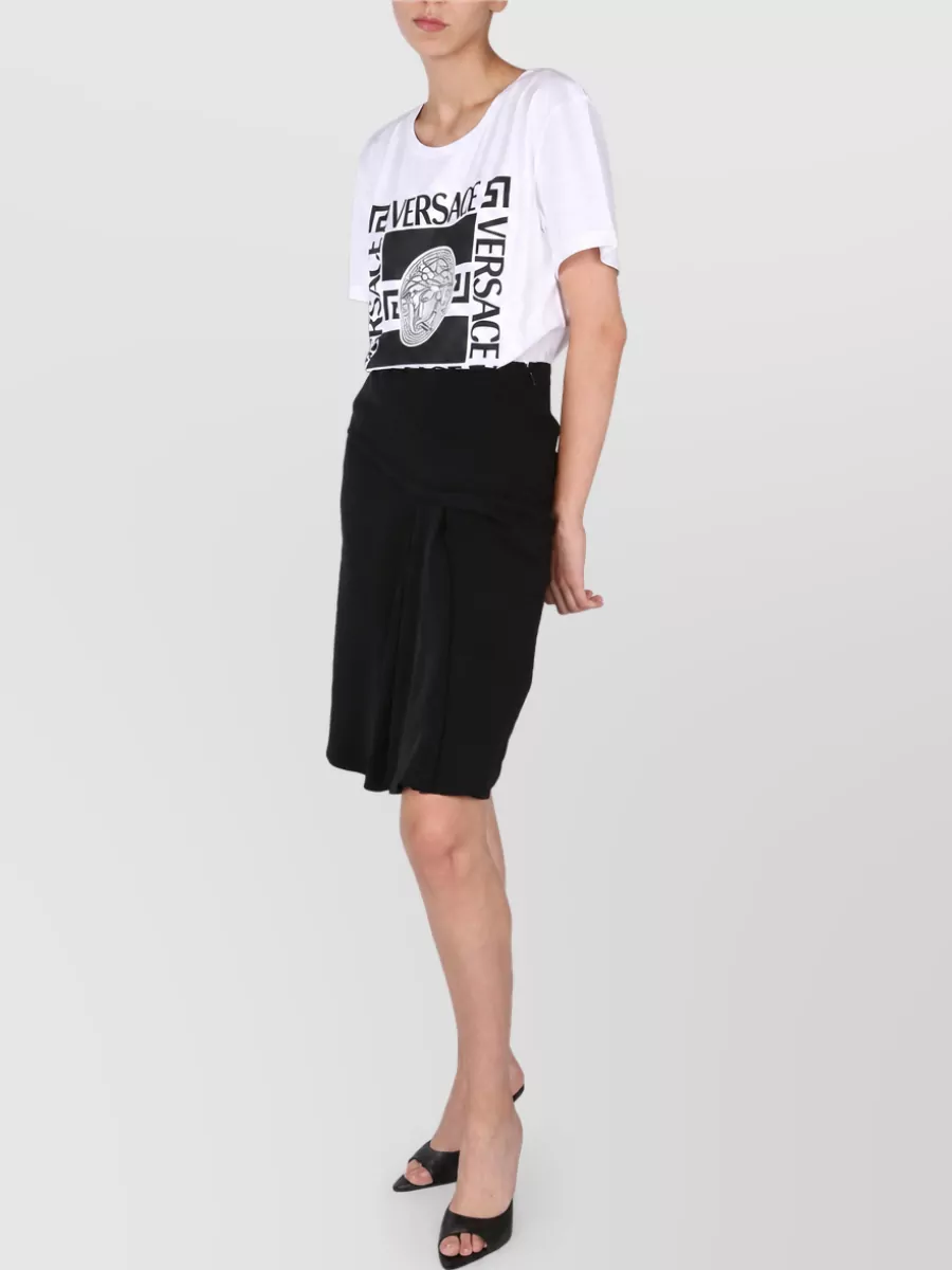 Versace Midi Pencil Skirt
