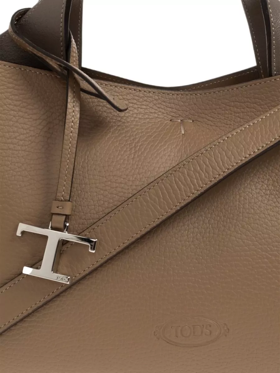 Tod's T Timeless Mini Leather Shoulder Bag