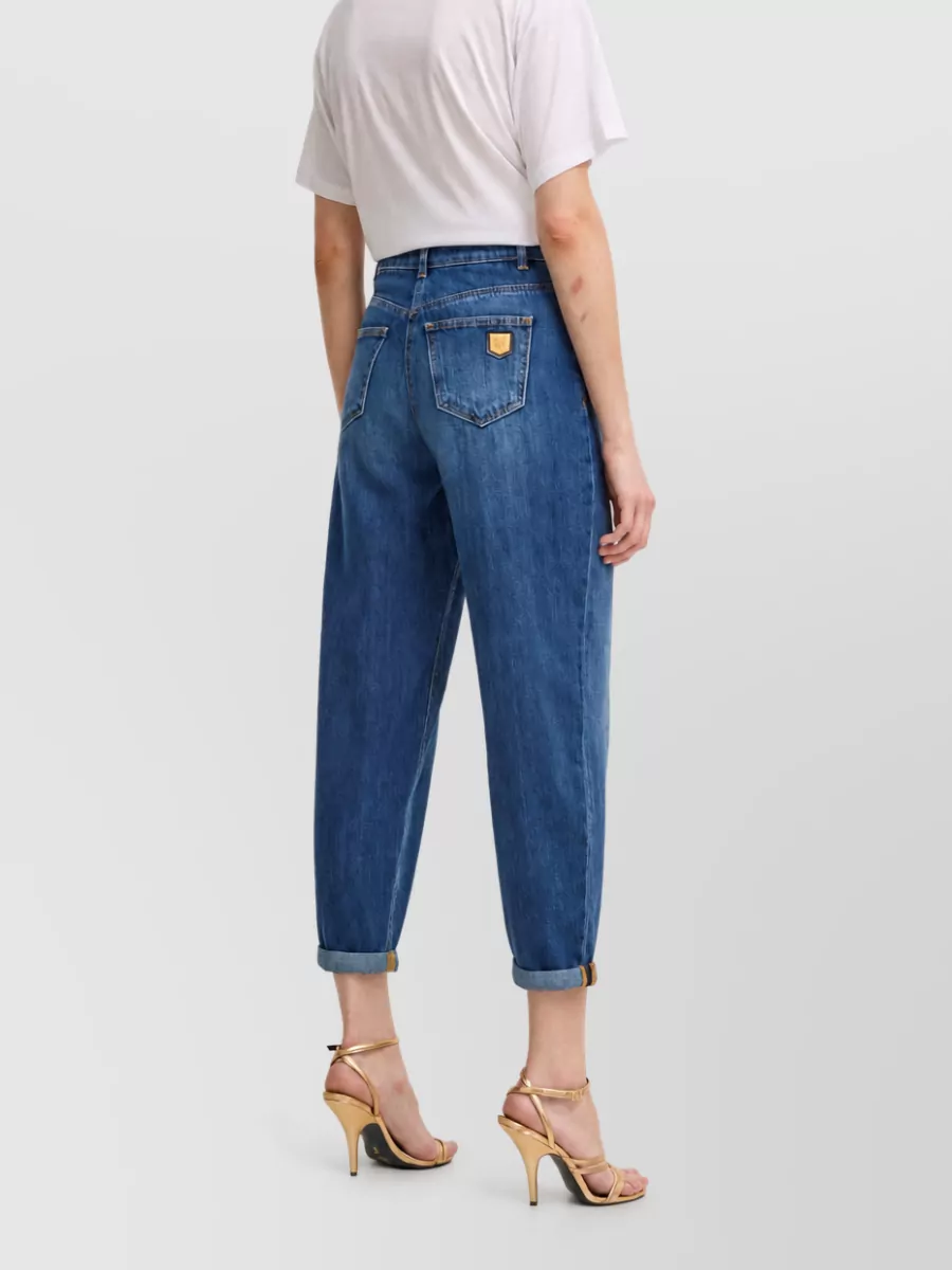 Elisabetta Franchi Cropped Jeans