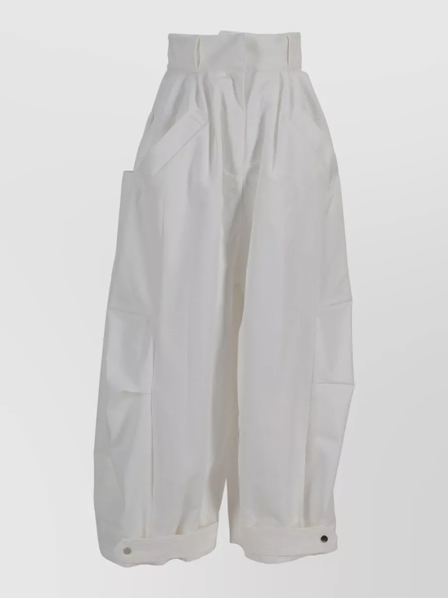 Niccolò Pasqualetti cotton wide-leg trousers