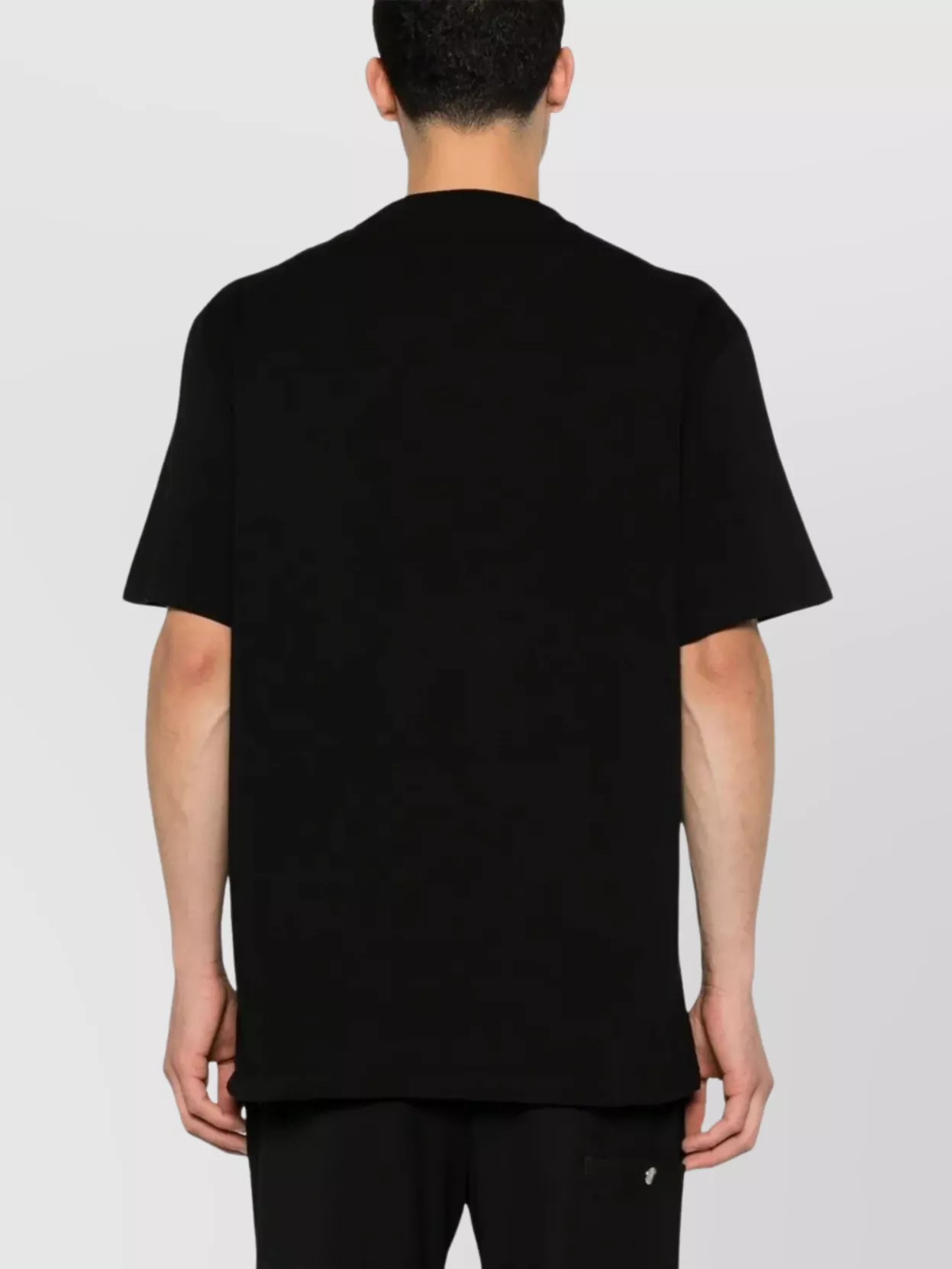 Alexander Mcqueen Mcqueen Flocked 'skull' T Shirt