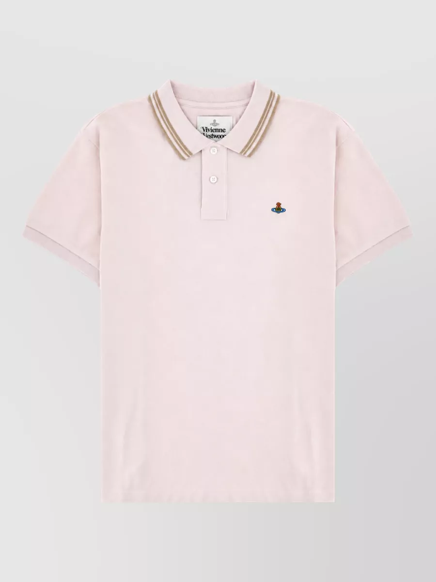 Vivienne Westwood Polo Shirt Straight Cut Short Sleeves