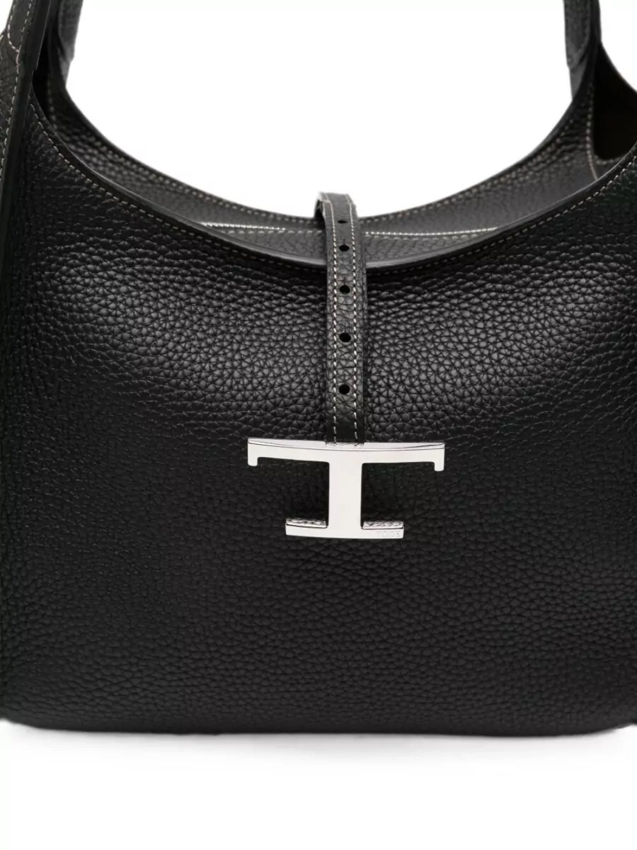 Tod's T Timeless Small Leather Shoulder Bag