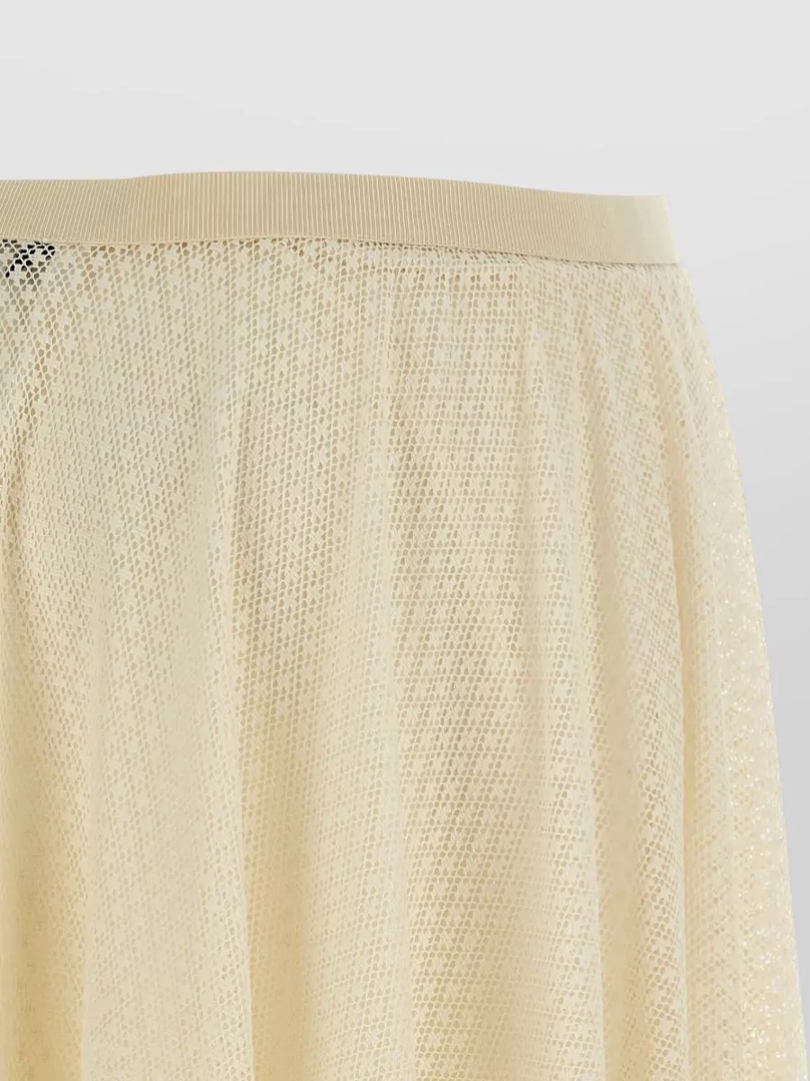 Fabiana Filippi Lace A-Line Skirt