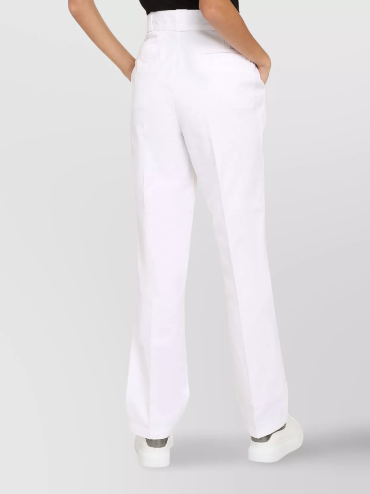 Dickies Cotton Blend Trousers With Pockets And Loops