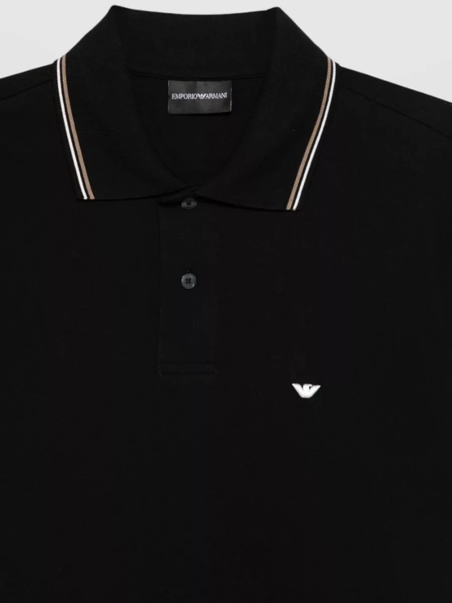Emporio Armani Cotton Slim-Fit Polo Shirt