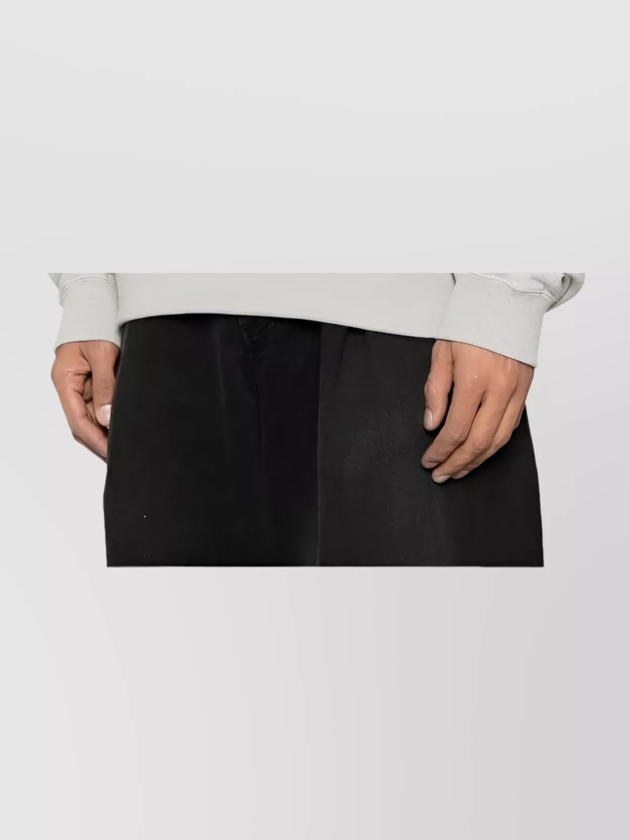 Jil Sander Hooded Sweatshirt With Ribbed Cuffs And Hem