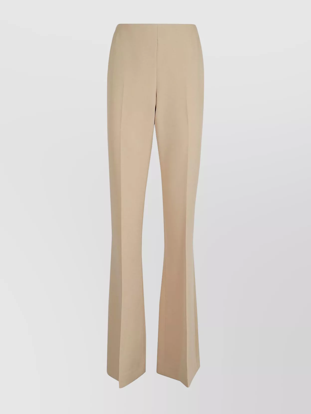 Shop Ermanno Scervino Flared High-waisted Trousers For A Stylish Look