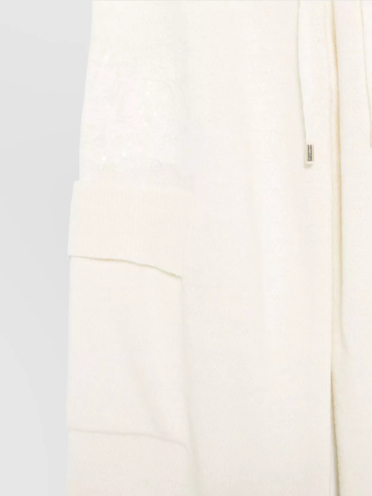 Ermanno Firenze Wide Leg Trousers Cargo Pockets