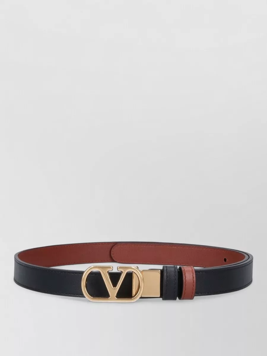 Valentino Garavani leather reversible belt