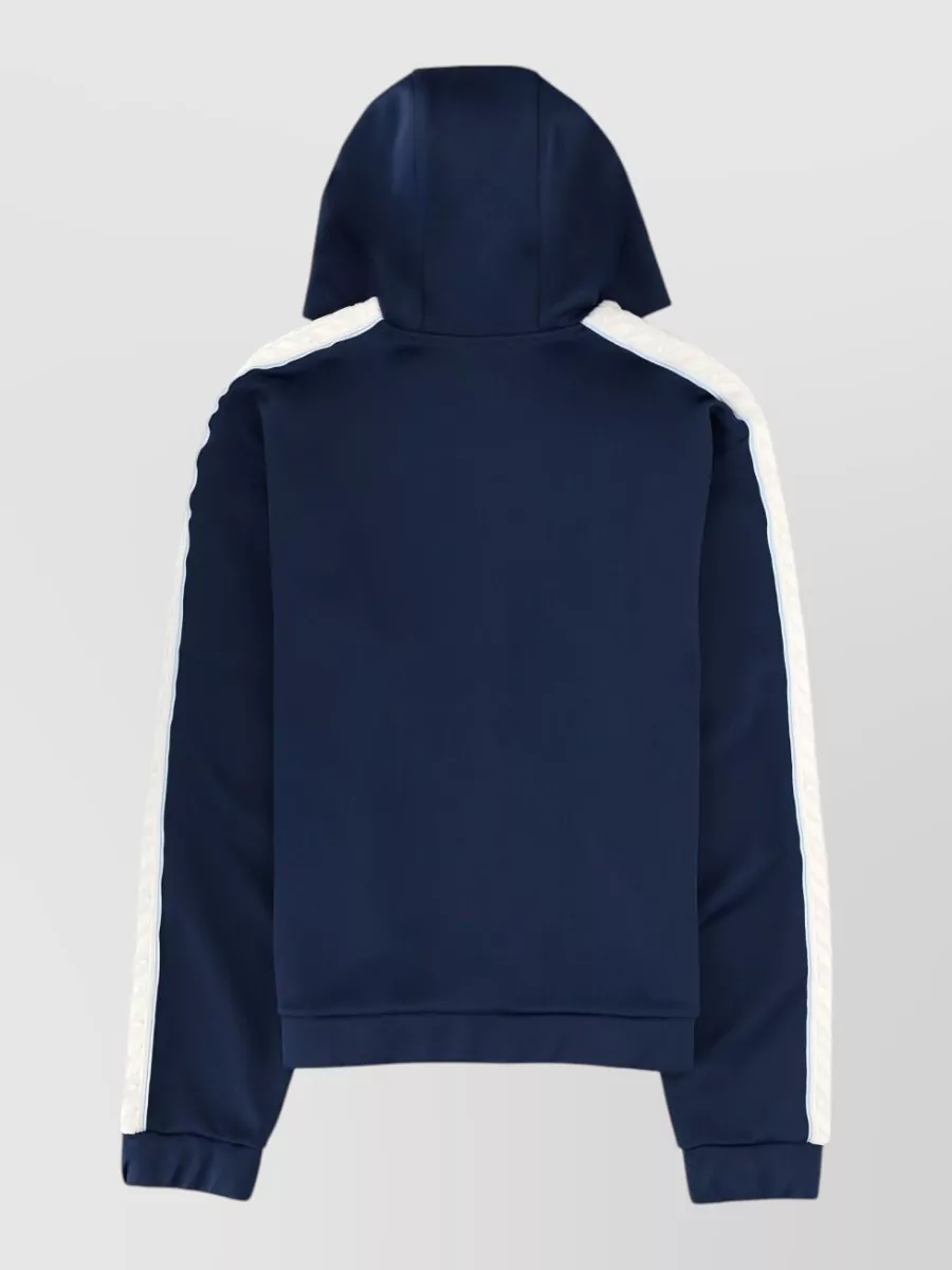 Casablanca Zipped Hooded Jacket