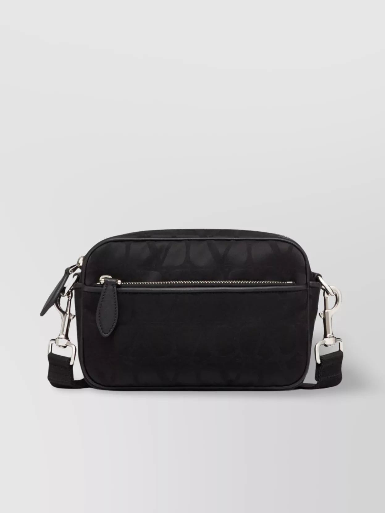 Shop Valentino Versatile Ribbon Strap Shoulder Bag In Black