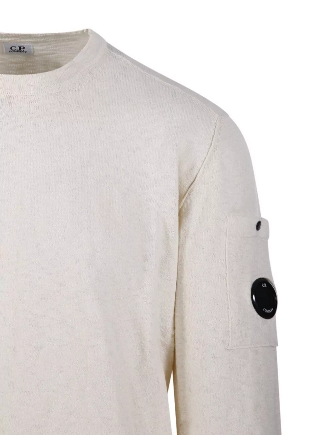 C.p. Company Lens Arm Pocket Knitwear