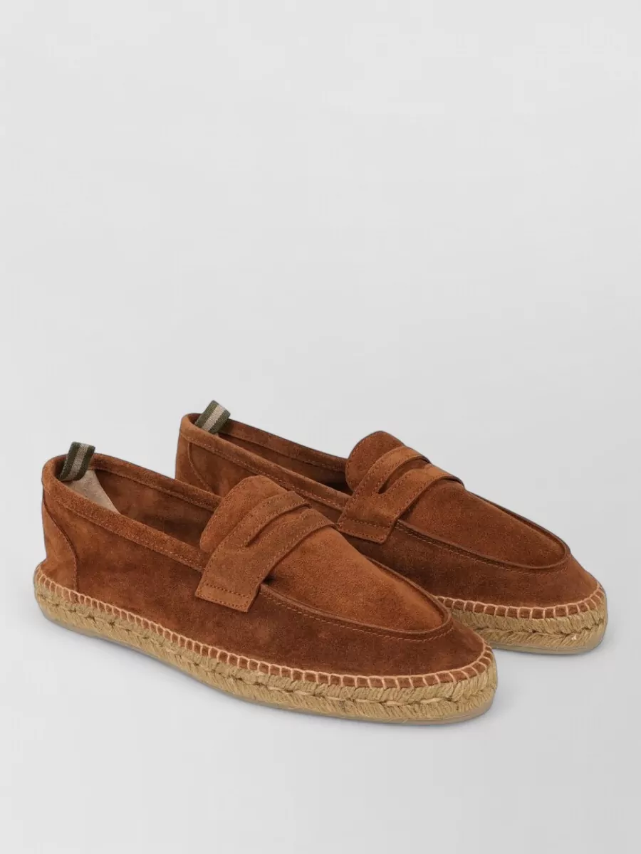 Castaner Leather Espadrilles