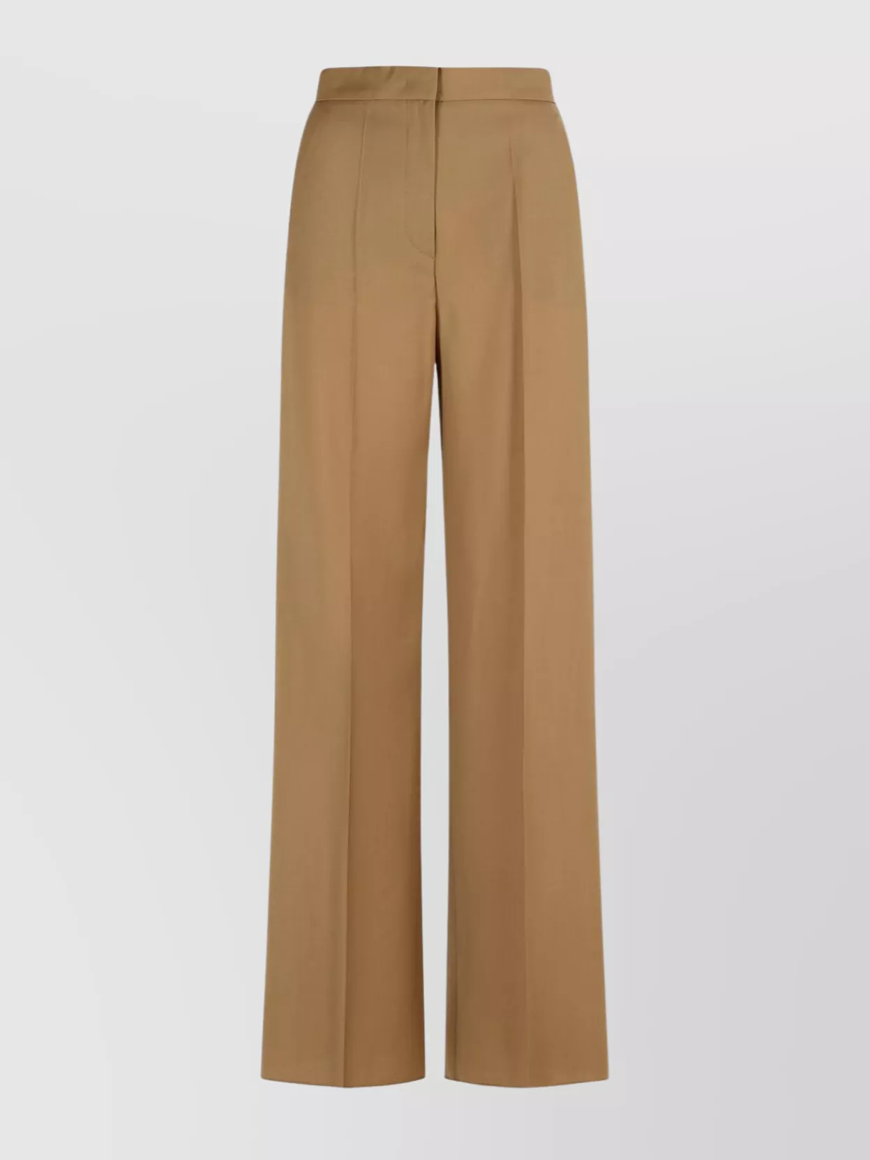 Max Mara Wool High Waist Wide-leg Trousers