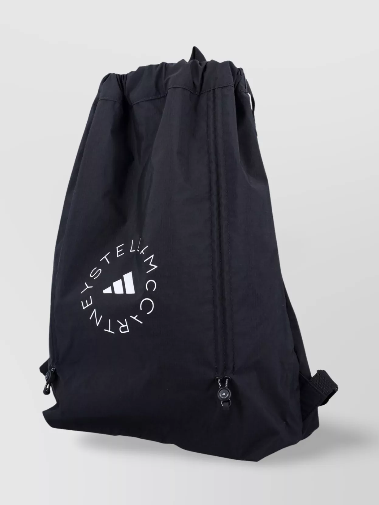 ADIDAS BY STELLA MCCARTNEY GYMSACK BACKPACK WITH ADJUSTABLE STRAPS AND SIDE ZIPPER POCKET