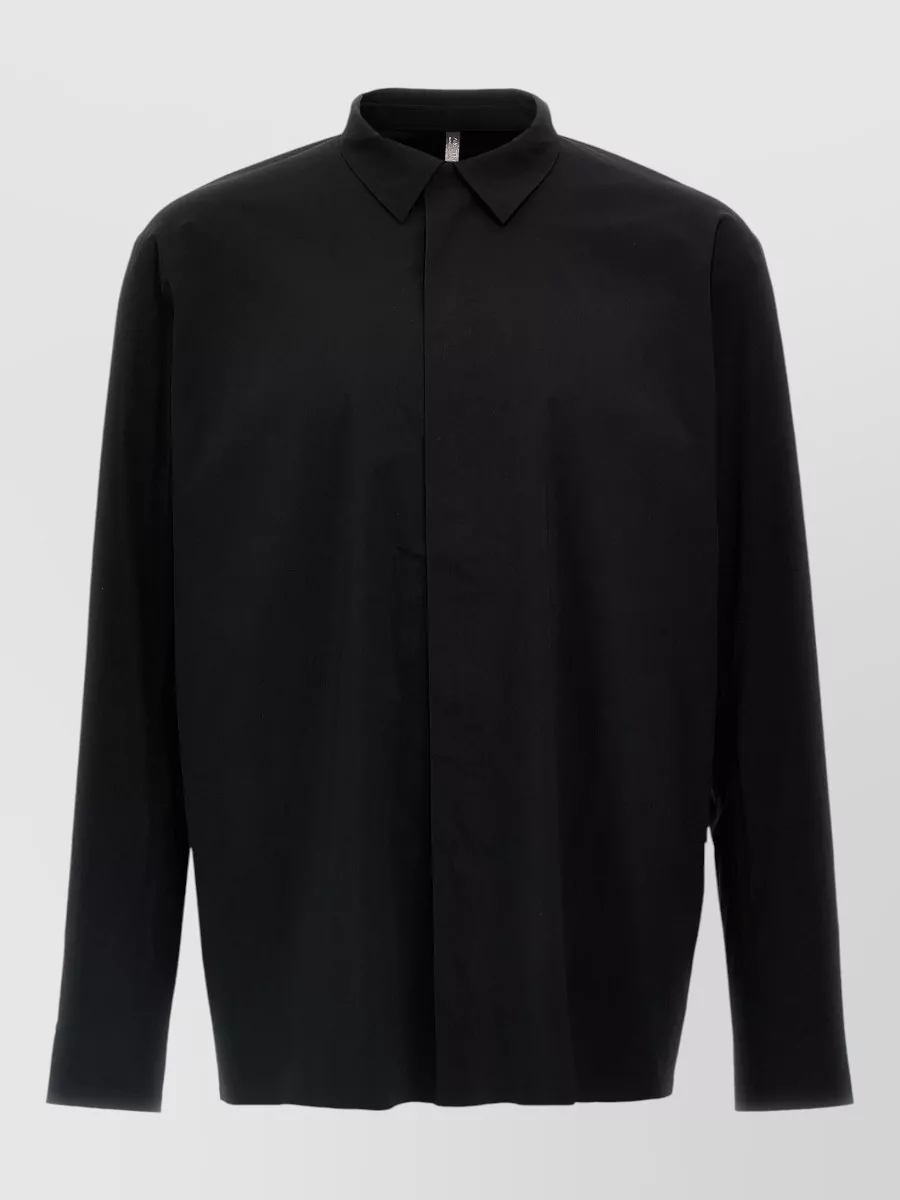 Veilance cotton long-sleeve shirt