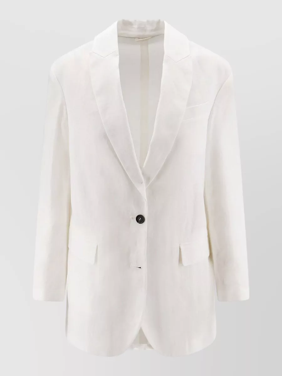 Brunello Cucinelli cotton blazer